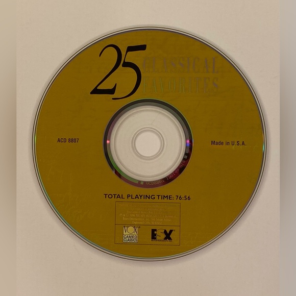 Classical 25 Favorites music CD - Picture 6 of 6